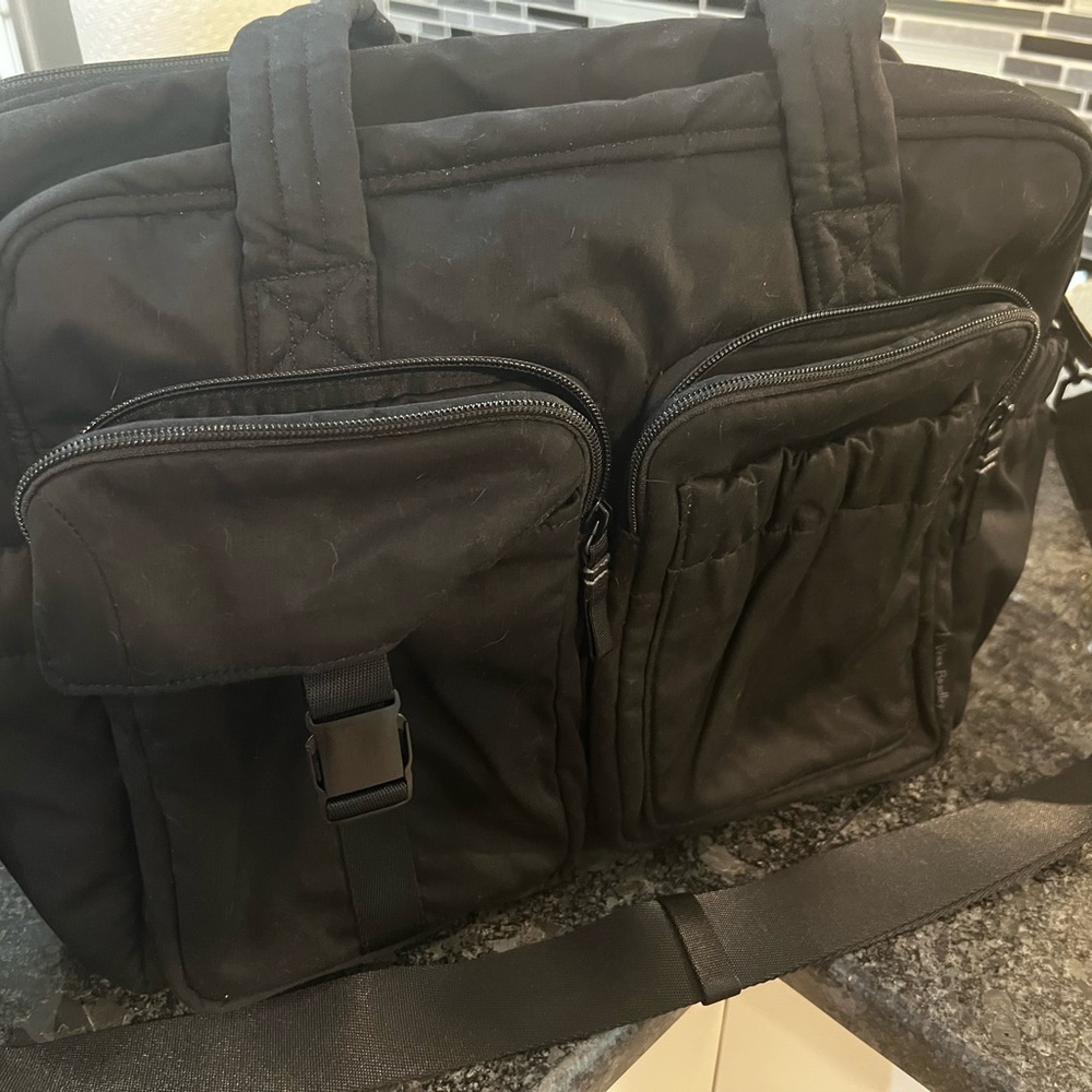 Vera Bradley Black Cotton Bag